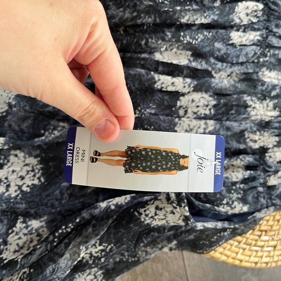 Joie NEW Baltic Print Dress size XXL - Picture 2 of 3